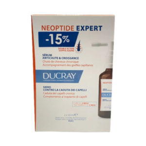 Ducray Neoptide Expert Anti-hair Loss Growth Serum κατά της Τριχόπτωσης για Όλους τους Τύπους Μαλλιών 2x50ml.