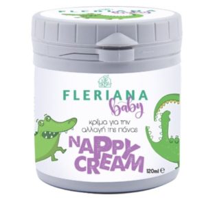 Fleriana Baby Nappy Cream Αλλαγής Πάνας 120 ml