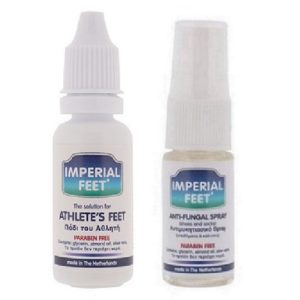 Imperial Feet Set 6 θεραπεία της μυκητίασης του δέρματος των ποδιών Athlete’s Feet 20ml + Anti-fungal Spray10ml