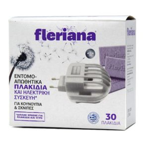 Fleriana Συσκευή 30 τμχ. Αντικουνουπικά Πλακίδια Εσωτερικού Χώρου
