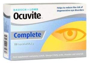 Bausch Lomb Ocuvite Complete Caps 60 ταμπλέτες