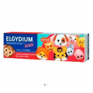 Elgydium Οδοντόκρεμα Emoji 50ml 100 ppm με Γεύση Φράουλα για 3-6 ετών
