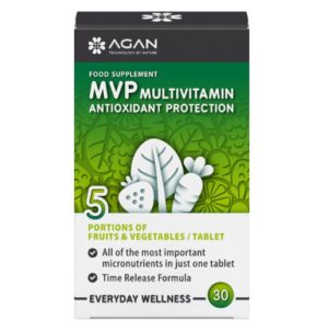 AGAN MVP Multivitamin Antioxidant Protection, 30 ταμπλέτες.