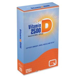 Quest vitamins Forte D 2500 120 ταμπλέτες