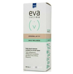 Intermed Eva Intima Original pH 3.5 Daily Wellness, Υγρό Καθημερινού Καθαρισμού Ευαίσθητης Περιοχής, 250ml.