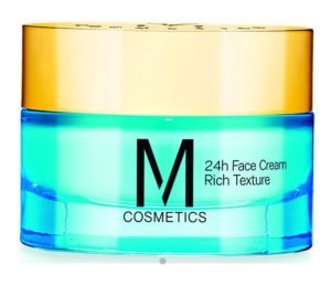 M Cosmetics Rich 24ωρη Ενυδατική Κρέμα Προσώπου για Ξηρές Επιδερμίδες 50ml.
