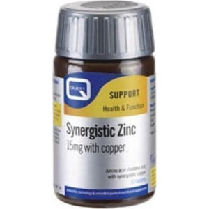Quest Vitamins SYNERGISTIC ZINC 15mg with copper, 90tabs
