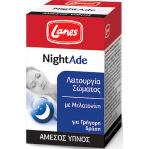 Lanes NightAde, με Μελατονίνη 90tabs