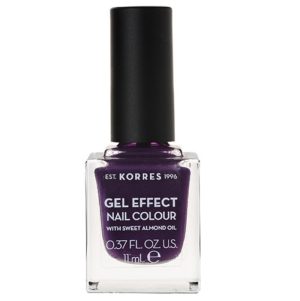 Korres Gel Effect Nail Colour, Βερνίκι Νυχιών 75 ( Violet Garden) , 11ml