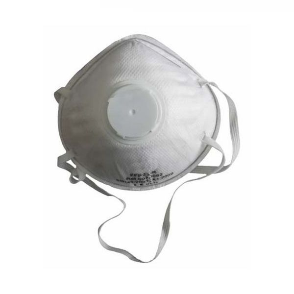 Ferreli FM-250 20τμχ Μάσκα Προστασίας FFP2 NR Λευκή με Φίλτρο
