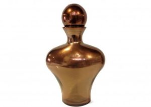 Μπουκάλι φυσητό γυάλινο Bronze Espiel 34x20 cm