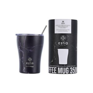 ΘΕΡΜΟΣ COFFEE MUG SAVE THE AEGEAN 350ml PENTELICA BLACK 01-16913
