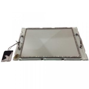 Δίσκος γυαλί-καθρέφτης SWAROVSKI 35x24 cm