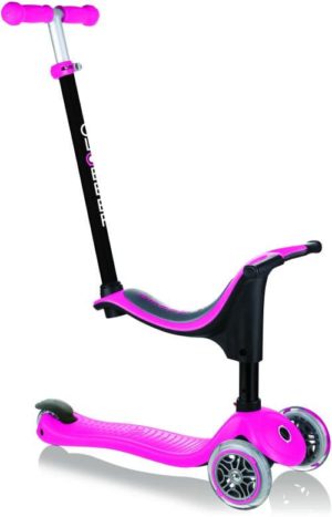 GLOBBER ΠΑΤΙΝΙ SCOOTER GO-UP SPORTY DEEP PINK 451-110-3 15 ΜΗΝΩΝ+
