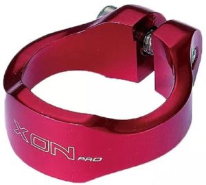 XON ΚΟΛΑΡΟ ΣΕΛΑΣ 34.9mm SEAT CLAMP XSC-05 - Κόκκινο