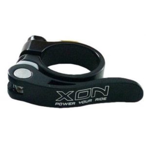XON ΜΠΛΟΚΑΖ ΣΕΛΑΣ ΧCS-08 ALLOY SEAT CLAMP 31.8MM WITH FORGED QUICK RELEASE LEVER - Μαύρο