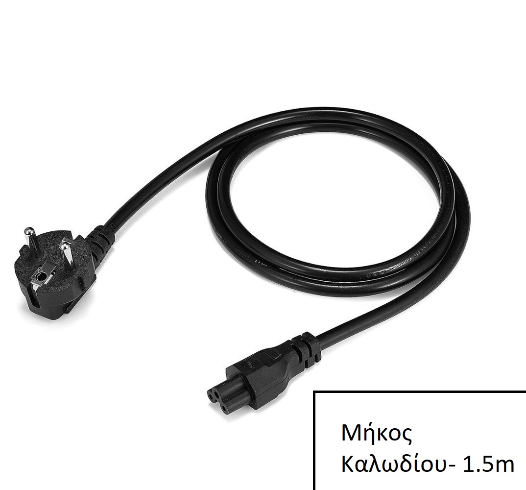 Cablexpert Schuko - IEC C5 Cable 1.8m Μαύρο (PC-186-ML12) (Κώδ.1-DCCRD016)