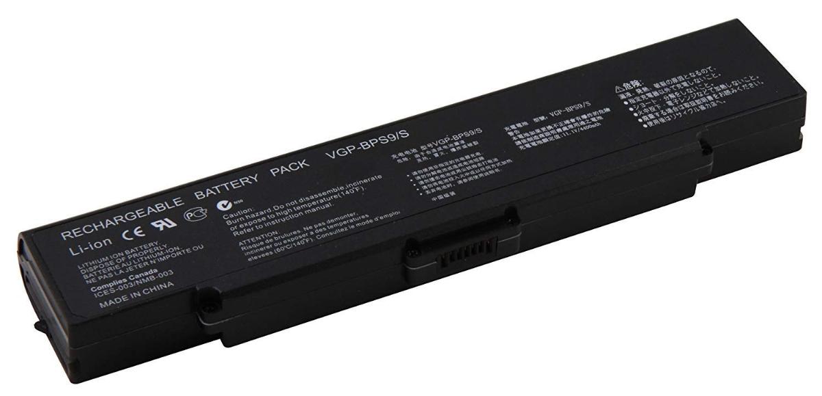 Μπαταρία Laptop - Battery for Sony VAIO VGN-CR510E/L OEM υψηλής ποιότητας - high quality (Κωδ.1-BAT0104(4.4Ah))