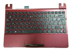 Πληκτρολόγιο Laptop Ελληνικό - Greek Keyboard for Asus EeePC X101 X101H X101CH Red With C Cover Keyboard AEEJ8+00010 MP-10B66GR-9202 (Κωδ. 40418GRCOVER)