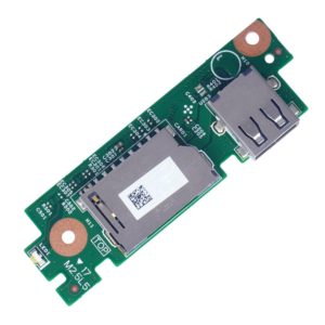 Πλακέτα USB - Power Button Board για Laptop Dell Inspiron 15 3542 3541 3543 17 5748 R1F2R 0R1F2R 0PKM2X C0T2X 13804-1 01J472 1J472 SD Card Reader IO Circuit Board ( Κωδ.1-BRD167 )