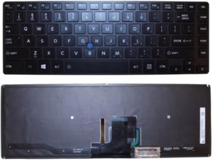 Πληκτρολόγιο Laptop Toshiba Tecra Z40 Z40-A Z40-AK01M Z40-AK03M Z40-AK05M Z40 3DT0103971A 41T0127035A 4BNAY03001 9Z.NAYBN.201 9Z.NAYBN.21D Keyboard UK Trackpoint Frame Keyboard(Κωδ.40268UK)