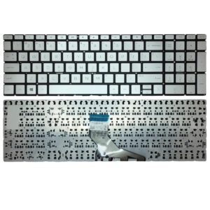 Πληκτρολόγιο Laptop HP Pavilion 15-DA 15-DB 15-DF 15-CN 15-CW 15-CR 15-CS 15-EC 15EC 17-BY 17M-CE Series TPN-C135 US No Frame Layout Silver Backlit keyboard L47469-001 OEM (Κωδ.40549USSIL)