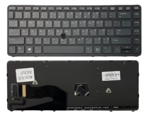 Πληκτρολόγιο Laptop HP EliteBook 840 G1 G2 / 850 G1 G2 / HP ZBook 14 Laptop With Pointer HP EliteBook 740 G1 740 G2 745 G2 750 G1 750 G2 US with Backlit (Κωδ.40363USBACKLIT)
