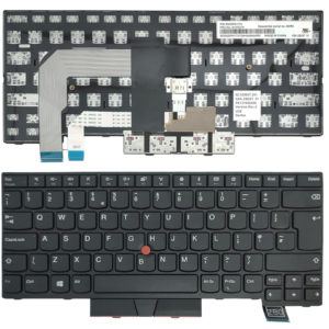 Πληκτρολόγιο Laptop Keyboard for Lenovo T470 T480 Type 20MU,20MV A475 A485 Type 20L5,20L6 UK layout Black with Pointer OEM(Κωδ.40787UKPOINTER)