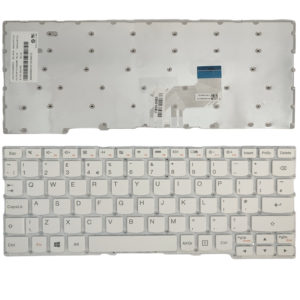 Πληκτρολόγιο Laptop Keyboard for Lenovo Yoga 3 11 300S-11IBR 300S-11IBY 700-11ISK US layout White OEM(Κωδ.40840USNOFRWHITE)
