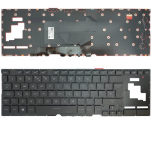 Πληκτρολόγιο Laptop Keyboard for Asus RoG Zephyrus GX701 GX701GV GX701GW GX701GX GX701GWR GX701GXR GX701GVR GX701LV GX701LWS GX701LXS US layout Black with Backlight OEM(Κωδ.40825UKNOFRBL)