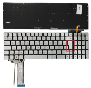 Πληκτρολόγιο Laptop Ελληνικό - Greek Keyboard for ASUS G551 N551JK N551JM N551JQ N551ZU G741 G551JK G551JM G551JW G551JX N551 N551J N551JB N551JW G741JX G741JW(Κωδ. 40422GRBIGENTERBACKL)