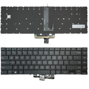 Πληκτρολόγιο Laptop Keyboard for Asus Zenbook 14 Q408 Q408U Q408UG US layout Black with Backlight OEM(Κωδ.40789USNOFRBL)
