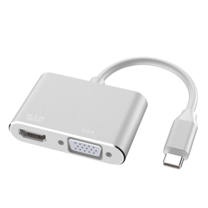 USB 3.1 Type C to HDMI VGA Adapter (Κωδ. 1-DOCK009)
