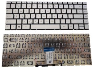Πληκτρολόγιο Ελληνικό Laptop - Greek Keyboard for HP Pavilion x360 14-cd 14m-cd 14t-cd 14-ce 14-cf 14-cm 14-ck Series (Κωδ. 40615GRSILVER)