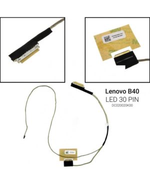 Kαλωδιοταινία Οθόνης-Flex Screen cable Lenovo IdeaPad B40 B40-30 B40-35 B40-70 N40-80 N40-30 ZIWE0 DC020020K00 DC02001XM00 Video Screen Cable (Κωδ. 1-FLEX0458)