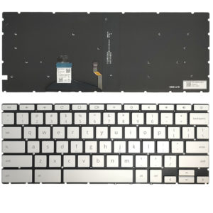 Πληκτρολόγιο Laptop Keyboard for HP Pro C640 M03661-001 HPM19M8 US Silver with Backlit OEM(Κωδ.40887USSILNOFRBL)