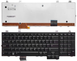 Πληκτρολόγιο Laptop Dell Studio 1735 1736 1737 PP31L WT754 US VERSION BLACK KEYBOARD with Backlit OEM(Κωδ.40054USBL)