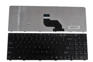 Πληκτρολόγιο Laptop Medion V128862DS2 0KN0-XV1AR41TURBOX A15FB US version black keyboard (Κωδ.40540US)