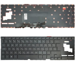 Πληκτρολόγιο Laptop Keyboard for Asus RoG Zephyrus GX701 GX701GV GX701GW GX701GX GX701GWR GX701GXR GX701GVR GX701LV GX701LWS GX701LXS US layout Black with Backlight OEM(Κωδ.40825GRNOFRBL)