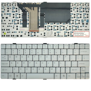 Πληκτρολόγιο Laptop Keyboard for Fujitsu P5010D P5020 P5020D P5000 B3010D B3020D CP160791-01 CP160446-01 US layout White OEM(Κωδ.40859US)