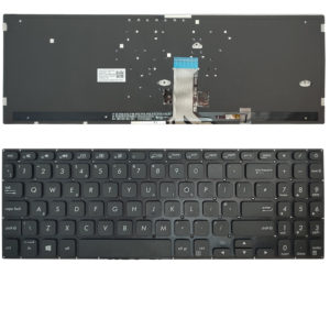 Πληκτρολόγιο Laptop Keyboard for Asus vivobook S530 S530UA S530UN S530FA S5300F S5300FN S530FA-EJ335T US layout Black with Backlight OEM(Κωδ.40814USNOFRBL)