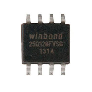 BIOS IC Chip - Winbond W25Q128FVSG , W25Q128, 128Mbit SOP-8 chip for laptop - Ολοκληρωμένο τσιπ φορητού υπολογιστή (Κωδ.1-CHIP0137)