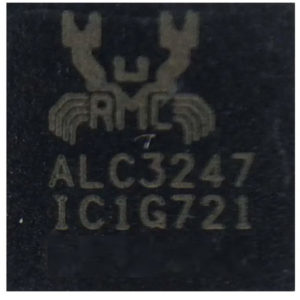Controller IC Chip - REALTEK ALC3247 3247 chip for laptop - Ολοκληρωμένο τσιπ φορητού υπολογιστή (Κωδ.1-CHIP0248)