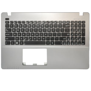 Πληκτρολόγιο-Keyboard Laptop ASUS X550 X552 X550ZE X550CA X550JD X550CC X550VC A550V R510V C Silver 90NB00T1-R31UK0 US version OEM(Κωδ. 40394USPALM)