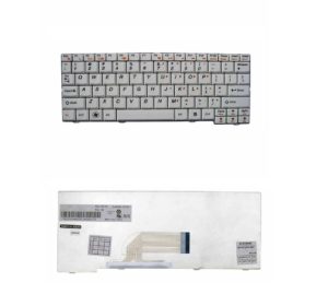 Πληκτρολόγιο Laptop Keyboard Lenovo IdeaPad S10-2 S10-2C S10-3C S11 V103802AK1, PK1308H3A65, V103802BK1, MP-08F53GR-686, 25008868 (Κωδ.40521USWHITE)