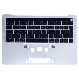 Πληκτρολόγιο - Laptop Keyboard Palmrest για Apple MacBook Pro 13 A1706 2016 2017 EMC 2978 EMC 3071 EMC 3164 B661-07951 Touch Bar UK Silver ( Κωδ.40542UKTOPCASE )