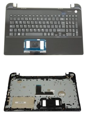 Πληκτρολόγιο Laptop Toshiba Satellite L50-B L50D-B Palmrest Cover UK A000300330 EABLI01801AA07547 AEBLIE00110 9Z.NBCSQ.00U NSK-V90SQ 0U WITH PALMREST UK VERSION BLACK KEYBOARD(Κωδ.40499UKPALM)