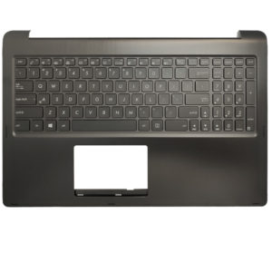 Πληκτρολόγιο Laptop Keyboard for Asus Q552U Q552UB 90NB0A91-R30010 US Palmrest Black OEM(Κωδ.40903USPALM)