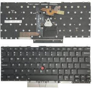 Πληκτρολόγιο Laptop Keyboard for Lenovo thinkpad X1 titanium 9th US layout Black with Backlight and Pointer OEM(Κωδ.40846USNOFRBL)