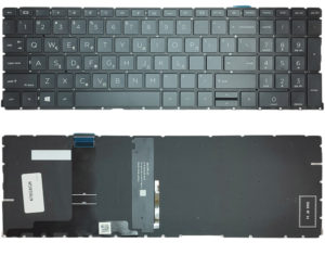 Πληκτρολόγιο Laptop - Keyboard for HP ProBook 450 G8 455 G8 650 G8 M21742-001 M21740-001 SN6195BL1 SG-A4320-XUA GR with Backlit OEM (Κωδ. 40682GRBL)